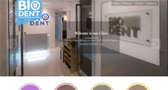 Desktop Screenshot of biodent-dental.com